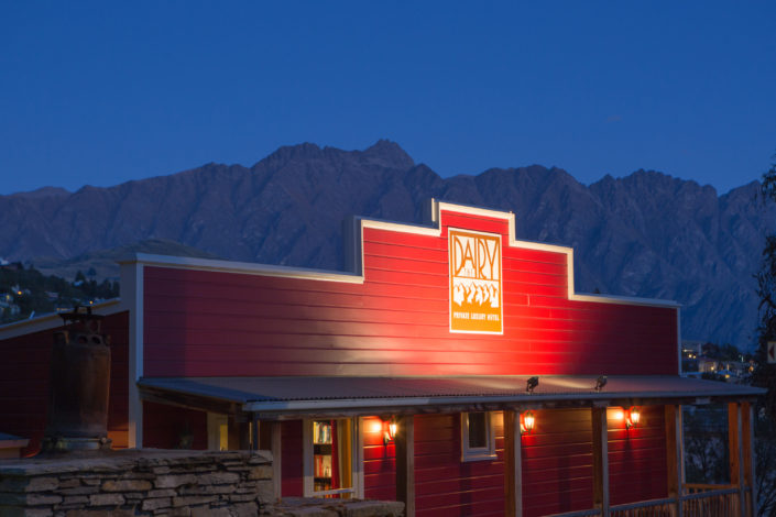 The Dairy Exterior at Twilight The Dairy Exterior at Twilight